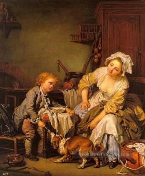  enfant - L’enfant gâté figure Jean Baptiste Greuze